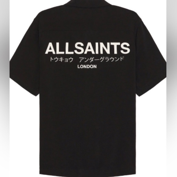 All Saints Other - All Saints Army Green Button-down short sleeve Shirt. Size Medium